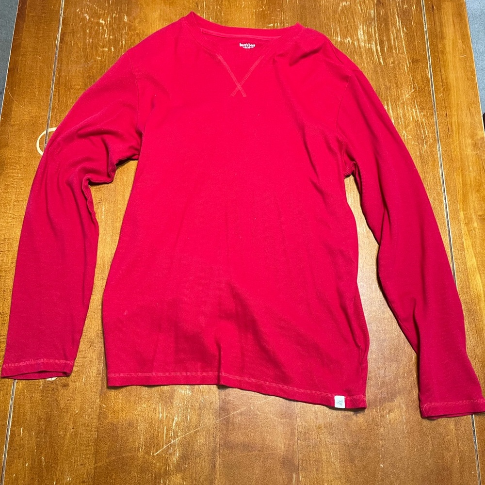 Red Crewneck Sweater for Men